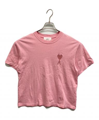 中古・古着通販】AMI PARIS (アミ パリス) ハートロゴ刺繍Tシャツ