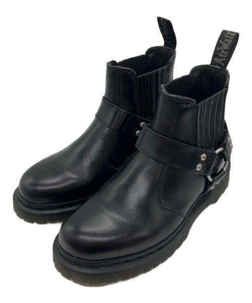 Dr.Martens（ドクターマーチン）Dr.Martens (ドクターマーチン) 2976 HARNESS チェルシー ブーツ ブラック サイズ:UK5の古着・服飾アイテム