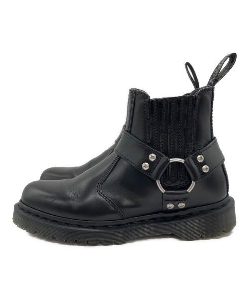 Dr.Martens（ドクターマーチン）Dr.Martens (ドクターマーチン) 2976 HARNESS チェルシー ブーツ ブラック サイズ:UK5の古着・服飾アイテム
