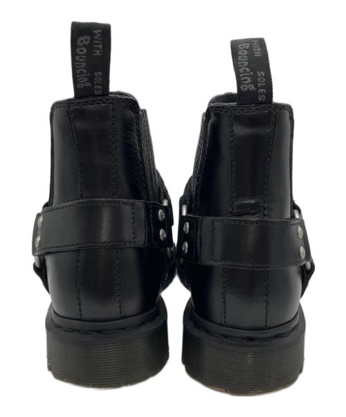 Dr.Martens（ドクターマーチン）Dr.Martens (ドクターマーチン) 2976 HARNESS チェルシー ブーツ ブラック サイズ:UK5の古着・服飾アイテム