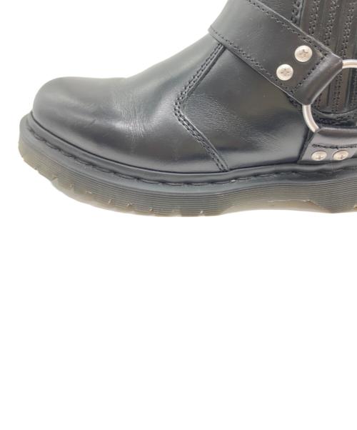 Dr.Martens（ドクターマーチン）Dr.Martens (ドクターマーチン) 2976 HARNESS チェルシー ブーツ ブラック サイズ:UK5の古着・服飾アイテム
