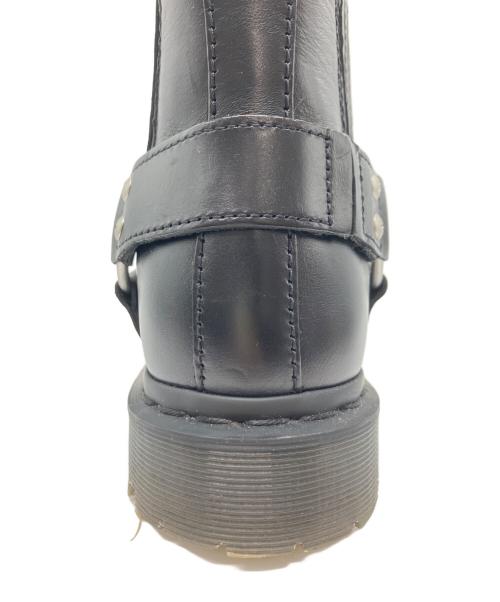 Dr.Martens（ドクターマーチン）Dr.Martens (ドクターマーチン) 2976 HARNESS チェルシー ブーツ ブラック サイズ:UK5の古着・服飾アイテム