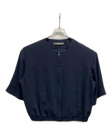 theory luxe（セオリーリュクス）の古着「Flow Primieブルゾン」｜ネイビー