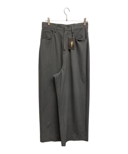 L'appartement（アパルトモン）L'appartement (アパルトモン) GOOD GRIEF! (グッドグリーフ) 5Pocket Wide Pants グレー サイズ:38の古着・服飾アイテム