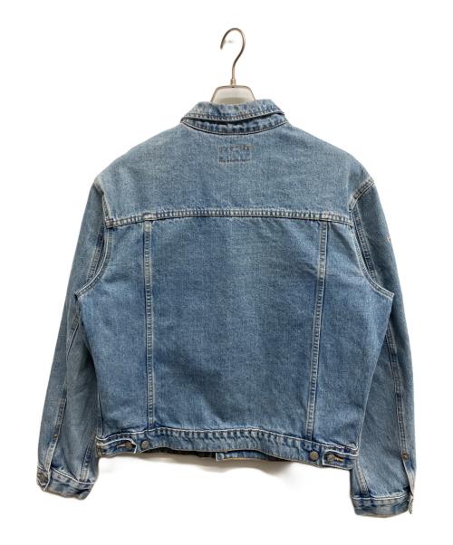 POLO JEANS CO.（ポロジーンズカンパニー）POLO JEANS CO. (ポロジーンズカンパニー) 袖刺繍デニムジャケット インディゴ サイズ:Lの古着・服飾アイテム