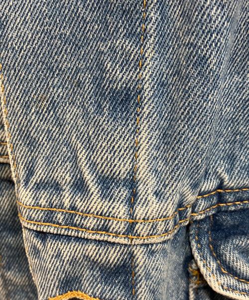 POLO JEANS CO.（ポロジーンズカンパニー）POLO JEANS CO. (ポロジーンズカンパニー) 袖刺繍デニムジャケット インディゴ サイズ:Lの古着・服飾アイテム