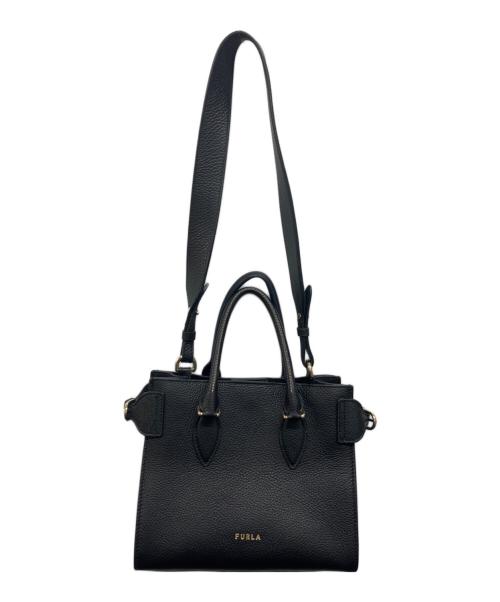 FURLA（フルラ）FURLA (フルラ) 2WAYバッグ ブラックの古着・服飾アイテム