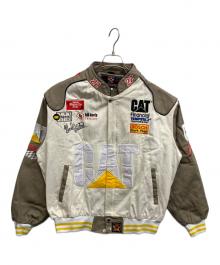 JH Design（ジェイエイチデザイン）の古着「レーシングジャケット」｜ブラウン