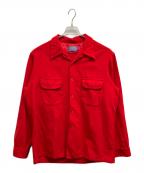 PENDLETONペンドルトン）の古着「ウールボードシャツ」｜レッド