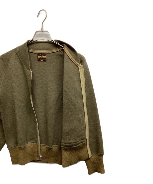 THE REAL McCOY'S（ザ・リアルマッコイズ）THE REAL McCOY'S (ザ・リアルマッコイズ) VEST FLYING WINTER TYPE C−2 オリーブ サイズ:36の古着・服飾アイテム