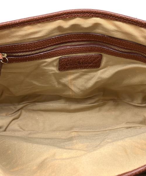RALPH LAUREN（ラルフローレン）RALPH LAUREN (ラルフローレン) レザーメッセンジャーバッグ ブラウン サイズ:下記参照の古着・服飾アイテム
