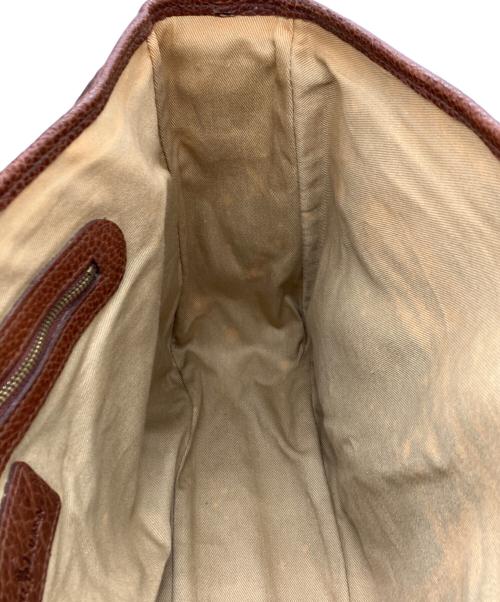 RALPH LAUREN（ラルフローレン）RALPH LAUREN (ラルフローレン) レザーメッセンジャーバッグ ブラウン サイズ:下記参照の古着・服飾アイテム