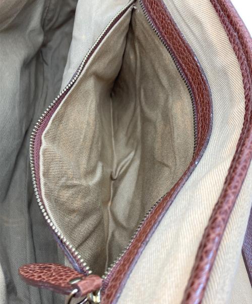 RALPH LAUREN（ラルフローレン）RALPH LAUREN (ラルフローレン) レザーメッセンジャーバッグ ブラウン サイズ:下記参照の古着・服飾アイテム