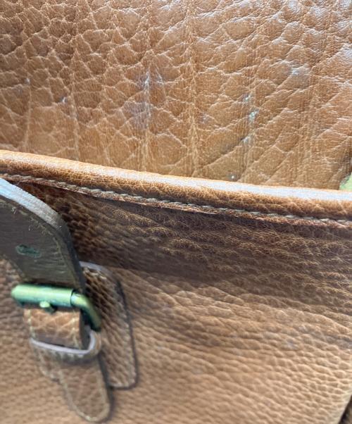 RALPH LAUREN（ラルフローレン）RALPH LAUREN (ラルフローレン) レザーメッセンジャーバッグ ブラウン サイズ:下記参照の古着・服飾アイテム