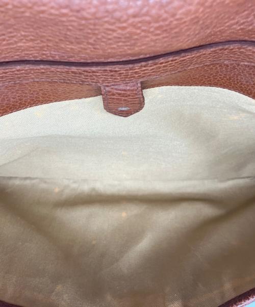 RALPH LAUREN（ラルフローレン）RALPH LAUREN (ラルフローレン) レザーメッセンジャーバッグ ブラウン サイズ:下記参照の古着・服飾アイテム