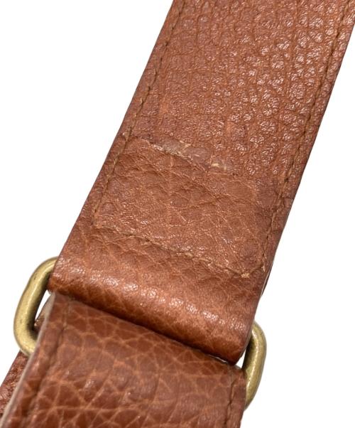 RALPH LAUREN（ラルフローレン）RALPH LAUREN (ラルフローレン) レザーメッセンジャーバッグ ブラウン サイズ:下記参照の古着・服飾アイテム