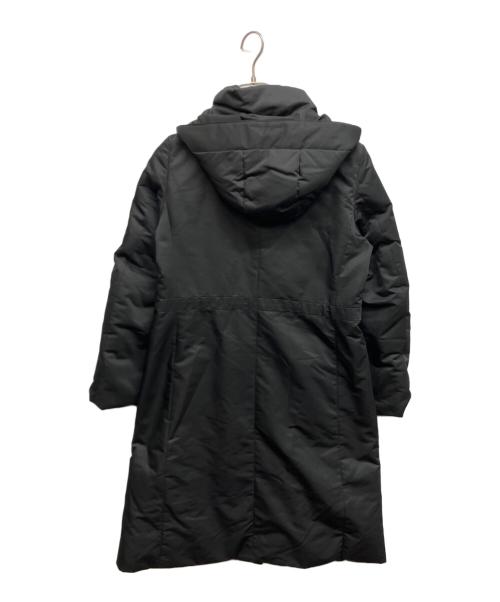 icB（アイシービー）icB (アイシービー) シームレススタンドカラーダウンコート ブラック サイズ:9の古着・服飾アイテム