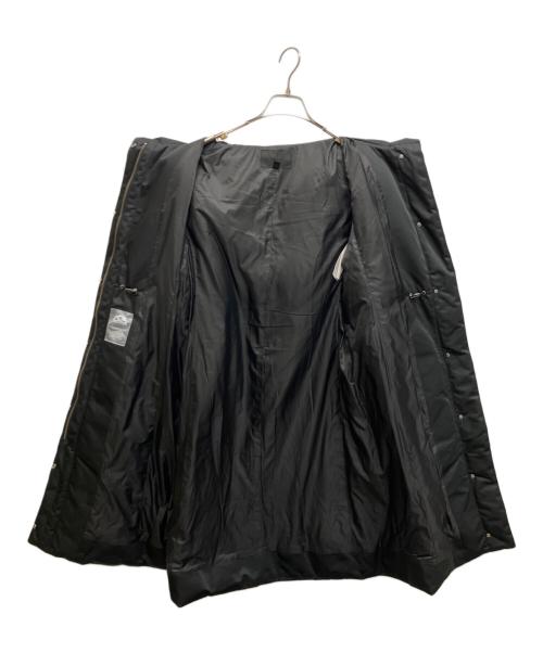 icB（アイシービー）icB (アイシービー) シームレススタンドカラーダウンコート ブラック サイズ:9の古着・服飾アイテム