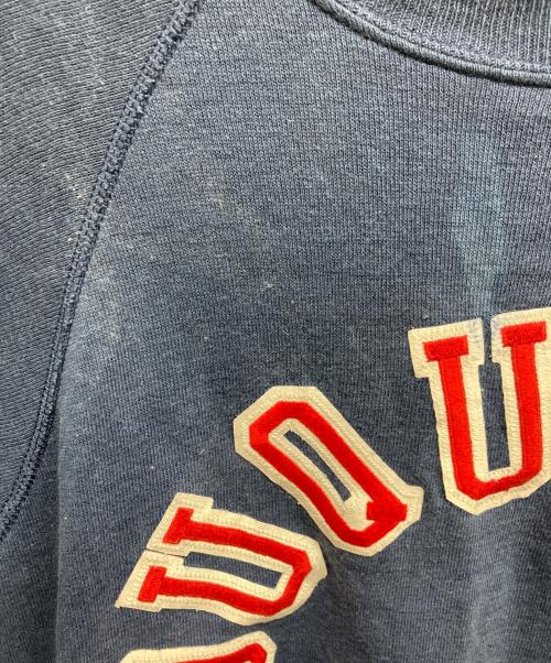Champion（チャンピオン）Champion (チャンピオン) カレッジラグランスウェット ネイビー サイズ:Lの古着・服飾アイテム