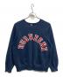 Champion（チャンピオン）の古着「カレッジラグランスウェット」｜ネイビー