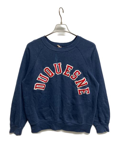 Champion（チャンピオン）Champion (チャンピオン) カレッジラグランスウェット ネイビー サイズ:Lの古着・服飾アイテム