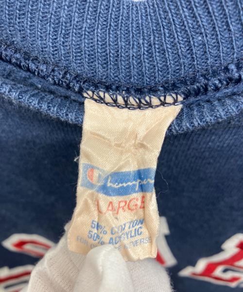 Champion（チャンピオン）Champion (チャンピオン) カレッジラグランスウェット ネイビー サイズ:Lの古着・服飾アイテム