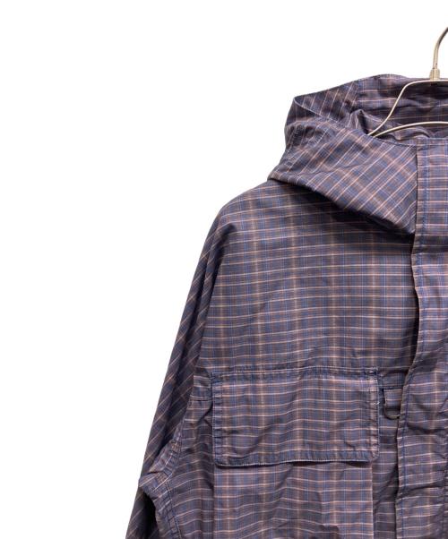 HELLA GREEN（ヘラグリーン）HELLA GREEN (ヘラグリーン) Check Nylon jacket ネイビー サイズ:Mの古着・服飾アイテム