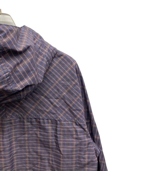 HELLA GREEN（ヘラグリーン）HELLA GREEN (ヘラグリーン) Check Nylon jacket ネイビー サイズ:Mの古着・服飾アイテム