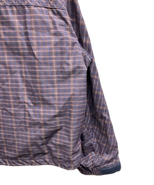 HELLA GREEN（ヘラグリーン）HELLA GREEN (ヘラグリーン) Check Nylon jacket ネイビー サイズ:Mの古着・服飾アイテム