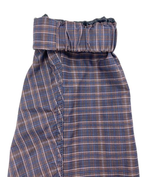 HELLA GREEN（ヘラグリーン）HELLA GREEN (ヘラグリーン) Check Nylon jacket ネイビー サイズ:Mの古着・服飾アイテム