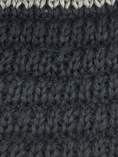 Diaspora Skateboards（ディアスポラスケートボードズ）Diaspora skateboards (ディアスポラスケートボードズ) Grid Knit Bucket Hat ネイビーの古着・服飾アイテム
