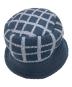 Diaspora skateboards（ディアスポラスケートボードズ）の古着「Grid Knit Bucket Hat」｜ネイビー