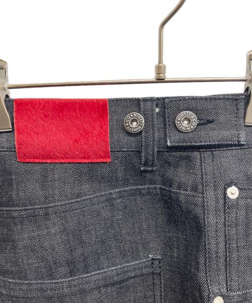 9090（9090）9090 (9090) Okayama Crafted Buggy Denim Pants ブラック サイズ:XLの古着・服飾アイテム