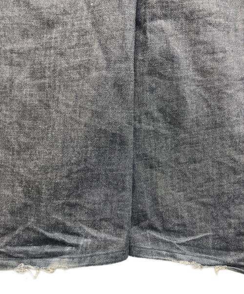 9090（9090）9090 (9090) Okayama Crafted Buggy Denim Pants ブラック サイズ:XLの古着・服飾アイテム