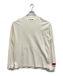 HERON PRESTON（ヘロンプレストン）の古着「HERON PRESTON ハイネックカットソー」｜ホワイト