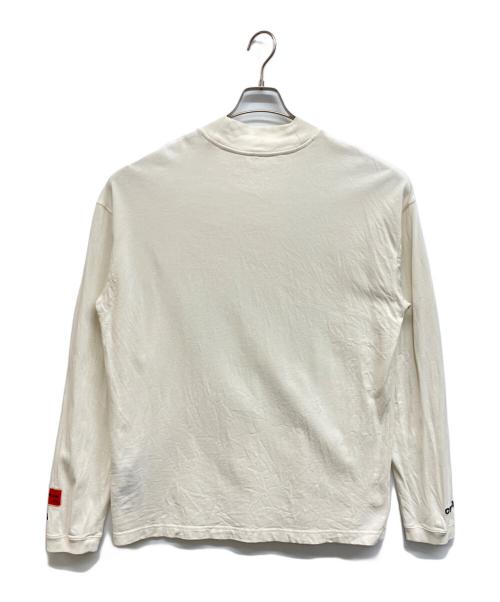 HERON PRESTON（ヘロンプレストン）HERON PRESTON (ヘロンプレストン) HERON PRESTON ハイネックカットソー ホワイト サイズ:Mの古着・服飾アイテム