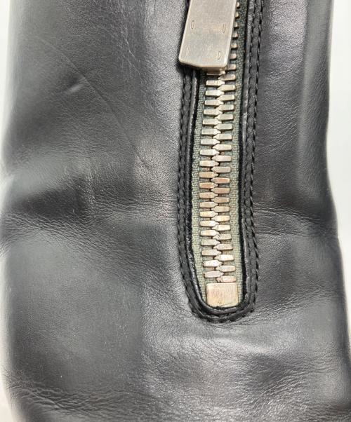 GUIDI（グイディ）GUIDI (グイディ) HORSE FULL GRAIN FRONT ZIP ブラック サイズ:42の古着・服飾アイテム