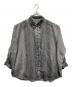 mizuiro-ind（ミズイロインド）の古着「シアーワイドシャツ」｜グレー
