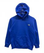 THE NORTH FACEザ ノース フェイス）の古着「スモールロゴヘザースウェットフーディ」｜ブルー