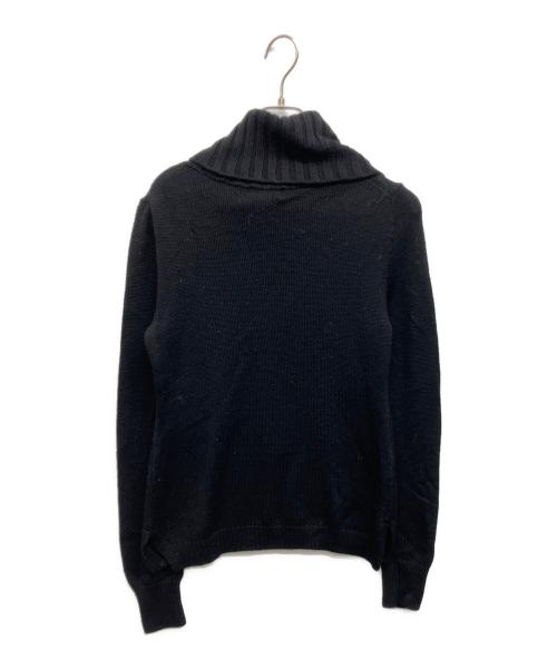 BURBERRY LONDON（バーバリーロンドン）BURBERRY LONDON (バーバリーロンドン) ウールタートルネックニット ブラック サイズ:38の古着・服飾アイテム