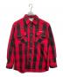 CarHartt（カーハート）の古着「ヘビーネルシャツ」｜レッド