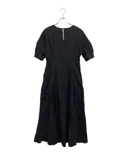 IENA（イエナ）IENA (イエナ) B. サッカーVネックワンピース ブラック サイズ:Freeの古着・服飾アイテム