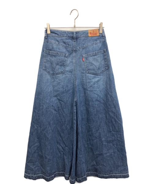 Hysteric Glamour（ヒステリックグラマー）Hysteric Glamour (ヒステリックグラマー) USED加工デニムスカート インディゴ サイズ:Sの古着・服飾アイテム