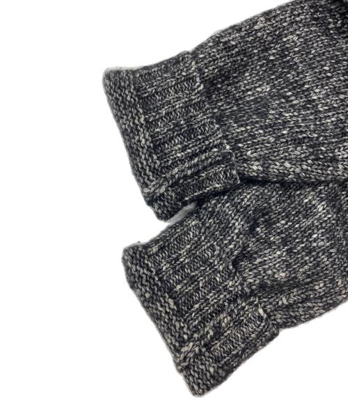 JOHN SMEDLEY（ジョンスメドレー）JOHN SMEDLEY (ジョンスメドレー) アルパカ混ローゲージタートルネックニット ブラック サイズ:Mの古着・服飾アイテム