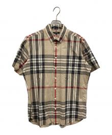 BURBERRY LONDON（バーバリーロンドン）の古着「ノヴァチェックシャツ」｜ベージュ