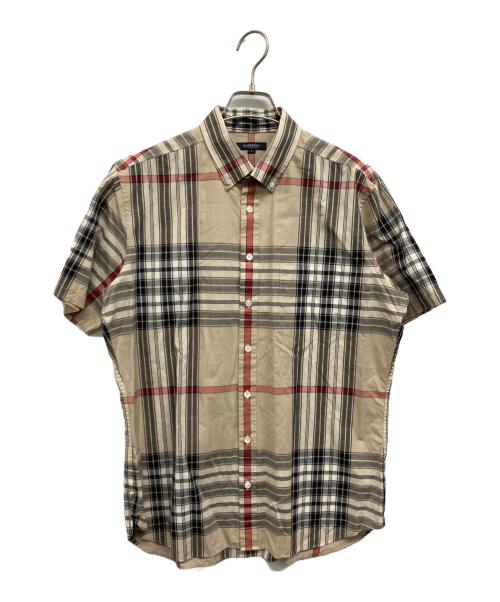 BURBERRY LONDON（バーバリーロンドン）BURBERRY LONDON (バーバリーロンドン) ノヴァチェックシャツ ベージュ サイズ:Lの古着・服飾アイテム