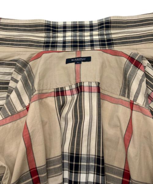BURBERRY LONDON（バーバリーロンドン）BURBERRY LONDON (バーバリーロンドン) ノヴァチェックシャツ ベージュ サイズ:Lの古着・服飾アイテム