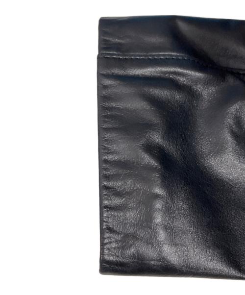 HAI SPORTING GEAR（ハイスポーツギア）HAI SPORTING GEAR (ハイスポーツギア) 刺繍レザーカバーオール ブラック サイズ:Mの古着・服飾アイテム