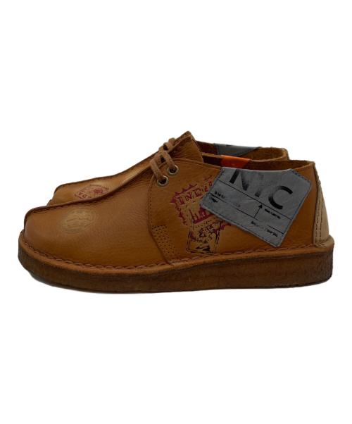 CLARKS（クラークス）CLARKS (クラークス) パッチワークDESERT TREK ブラウン サイズ:US7 1/2の古着・服飾アイテム