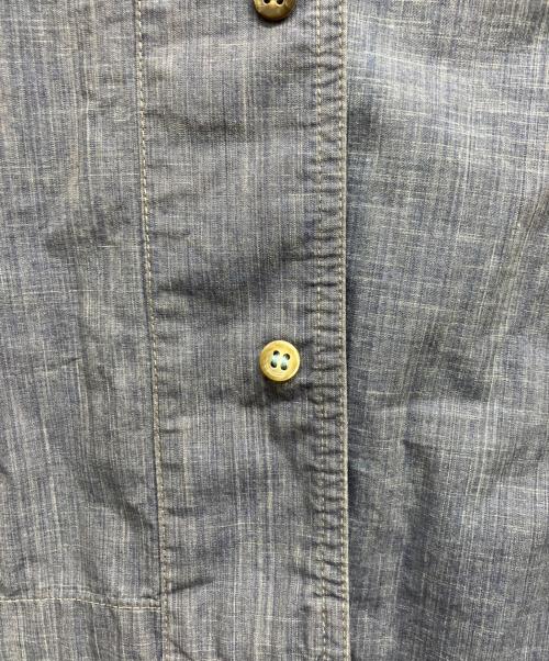 IM ISSEY MIYAKE（アイエムイッセイミヤケ）IM ISSEY MIYAKE (アイエムイッセイミヤケ) オープンカラーシャツ インディゴ サイズ:Sの古着・服飾アイテム